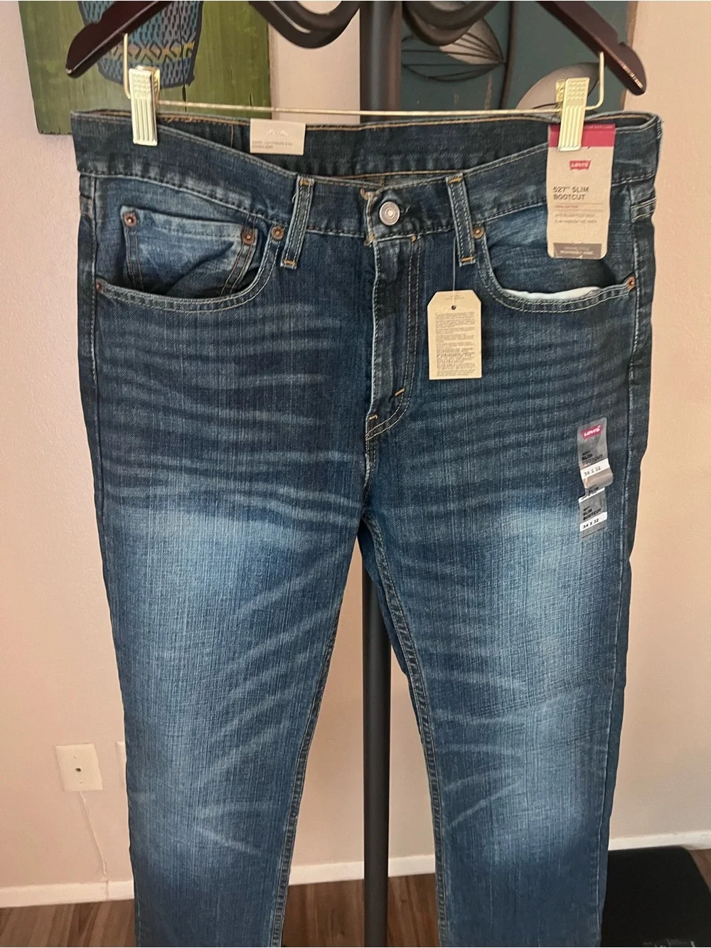 Levi's 527 Slim Bootcut Jeans - New With Tags - 34x32